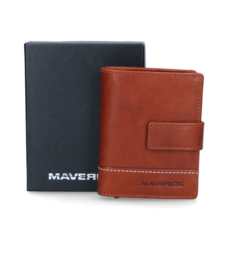 Maverick Porte-cartes en Marron pour hommes (318095)