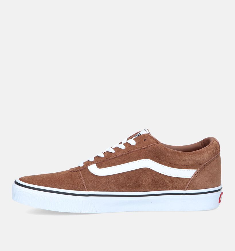 Vans Ward Baskets de skate en Brun pour hommes (328232)