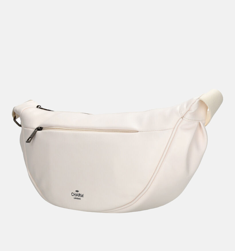 Charm London Witte Crossbody heuptas voor dames (358954)