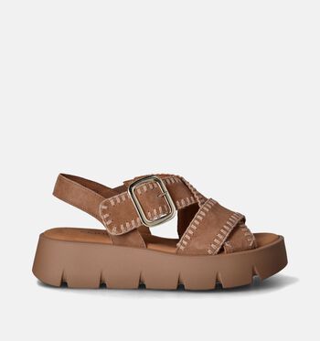Sandalen cognac
