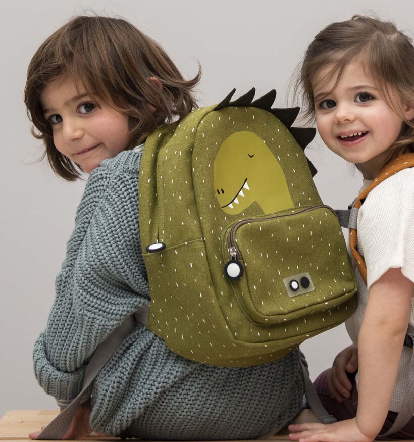 Trixie Mr. Dino Groene Rugzak voor meisjes, jongens (343835)