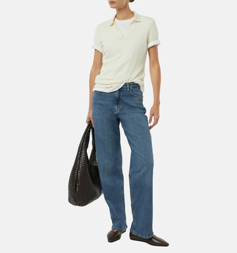 comma Straight leg jeans en Bleu pour femmes (372185)