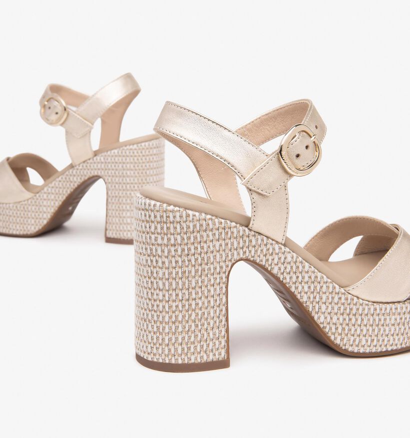 NeroGiardini Gouden Sandalen voor dames (356032)