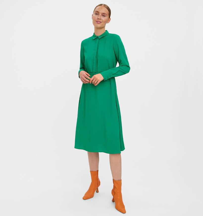 Vero Moda Robe en Vert pour femmes (318606)