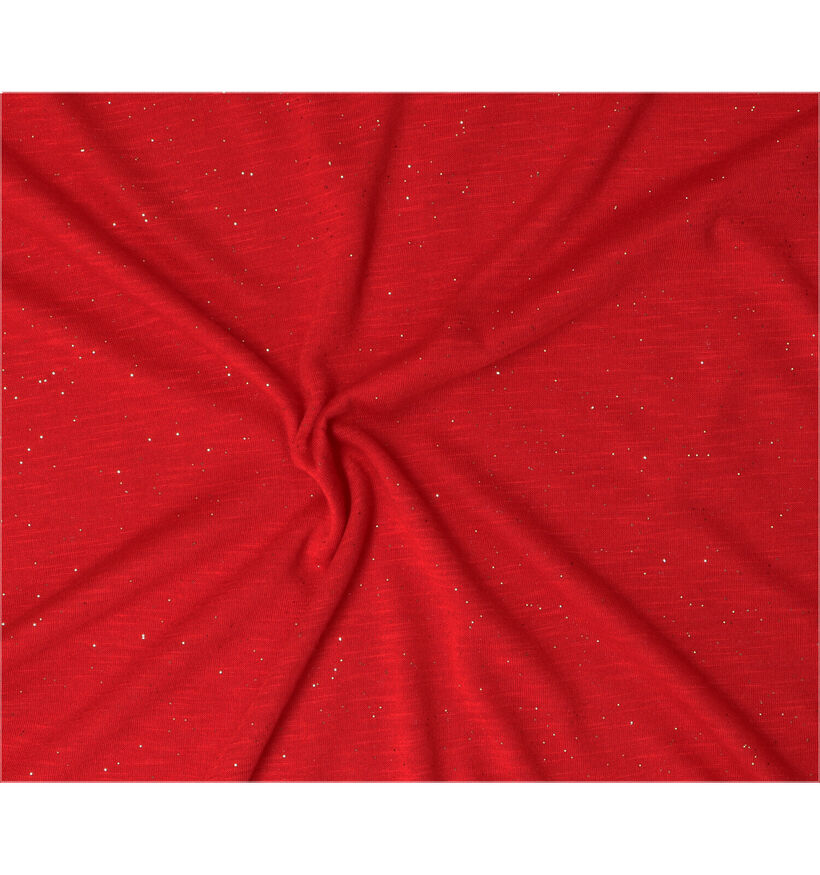 La Petite Étoile Elvire T-shirt manches courtes en Rouge (272203)