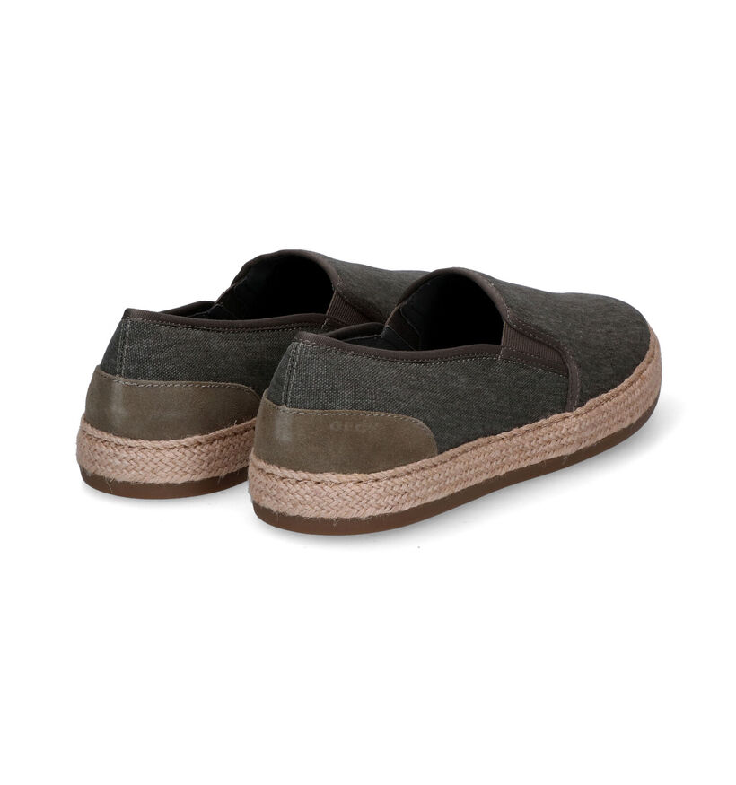 Geox Pantelleria Nu-pieds en Gris en textile (312921)