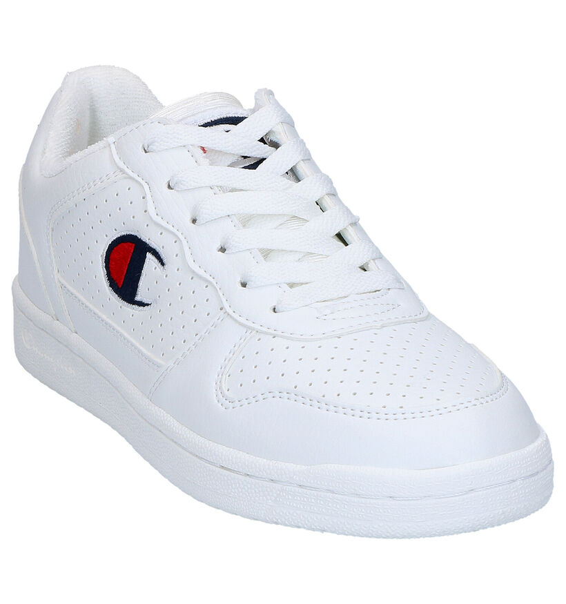 Champion Chicago Low Baskets en Blanc en simili cuir (278592)