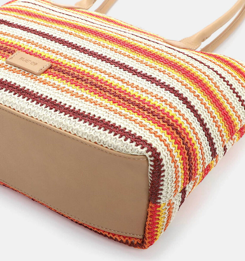 Emily & Noah Rue Cabas en Rouge/Jaune pour femmes (371505)