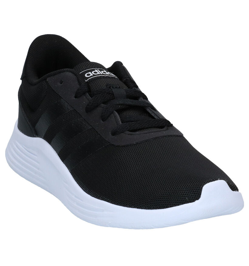 adidas Lite Racer Baskets en Noir pour femmes (290844) - pour semelles orthopédiques
