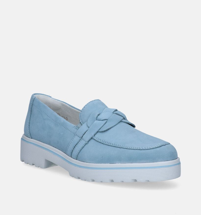 Remonte Mocassins pour semelles orthopédiques en Bleu pour femmes (335538) - pour semelles orthopédiques