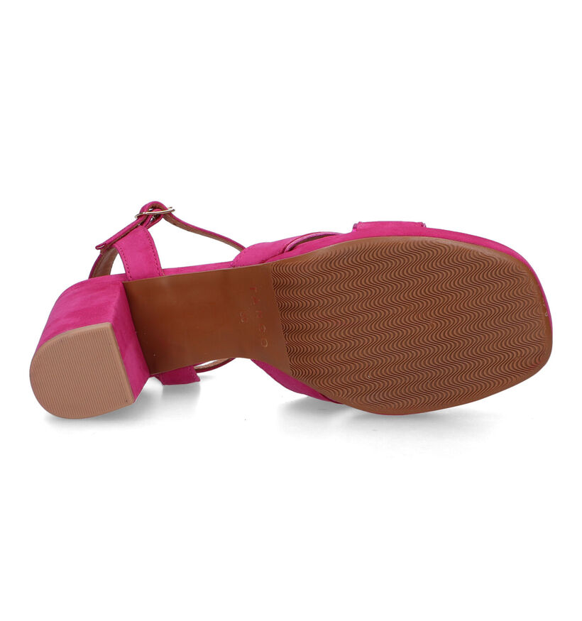 Tango Isla Sandales en Fuchsia pour femmes (322579)