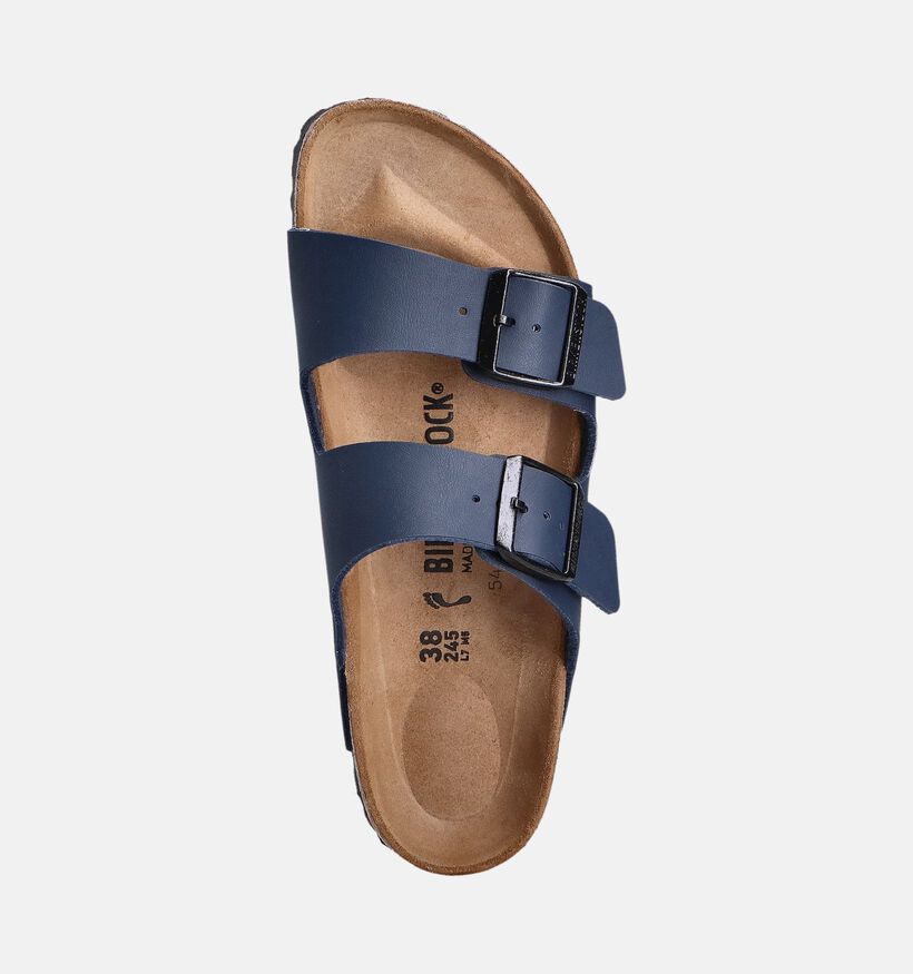 Birkenstock Arizona Blauwe Slippers voor dames (351861)