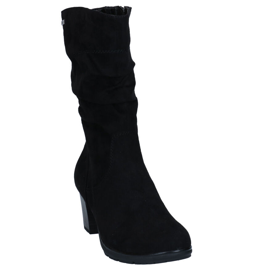 Jana Bottes effet plissé en Noir en textile (280906)