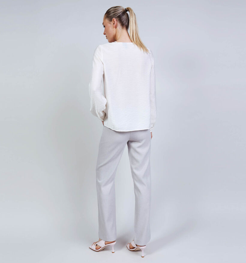 Vero Moda Urli Blouse en Blanc pour femmes (367137)