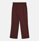 Vero Moda Hali Pantalon en Bordeaux pour femmes (367195)