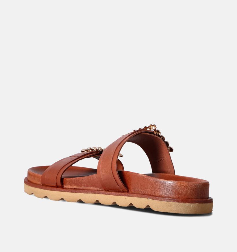 River Woods Alicia Cognac Slippers voor dames (356810)