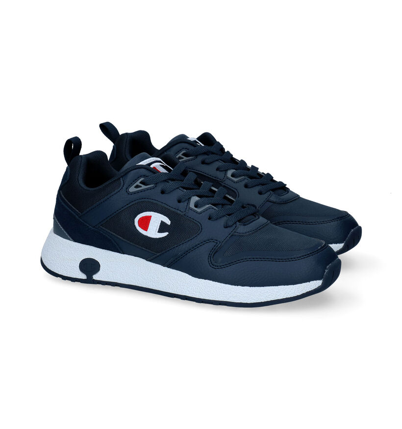 Champion Anaheim Low Blauwe Sneakers voor heren (294593) - geschikt voor steunzolen