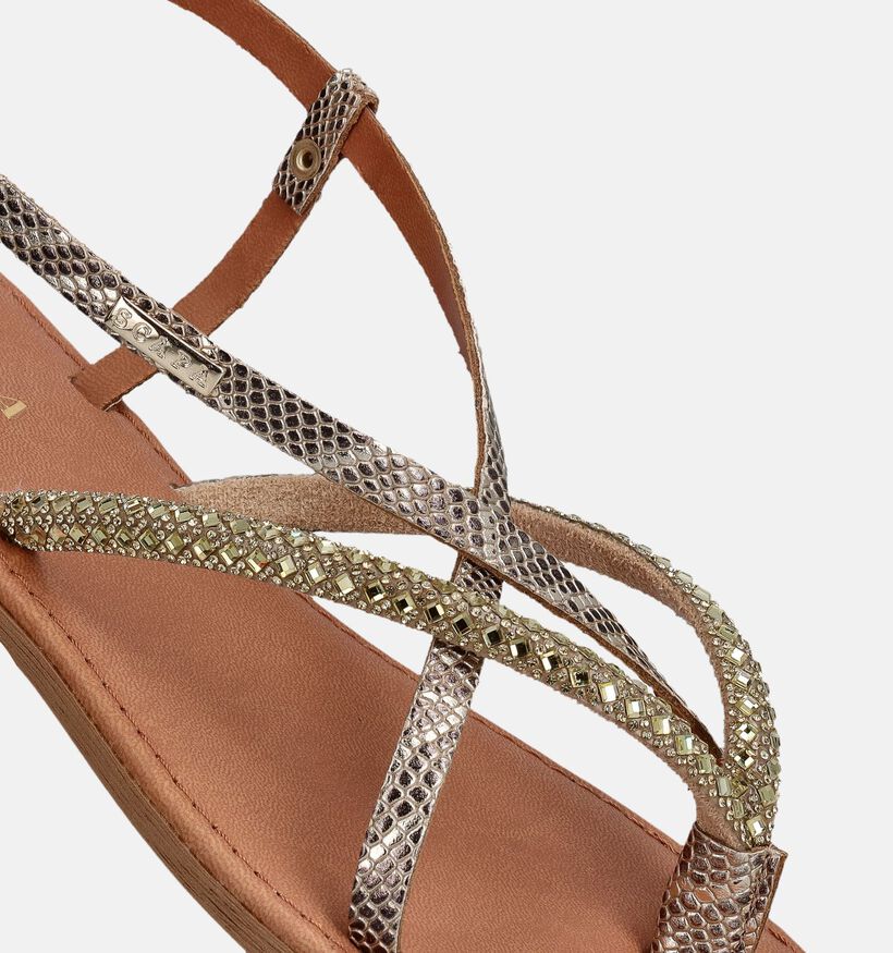 Scapa Gouden Sandalen voor dames (373292)