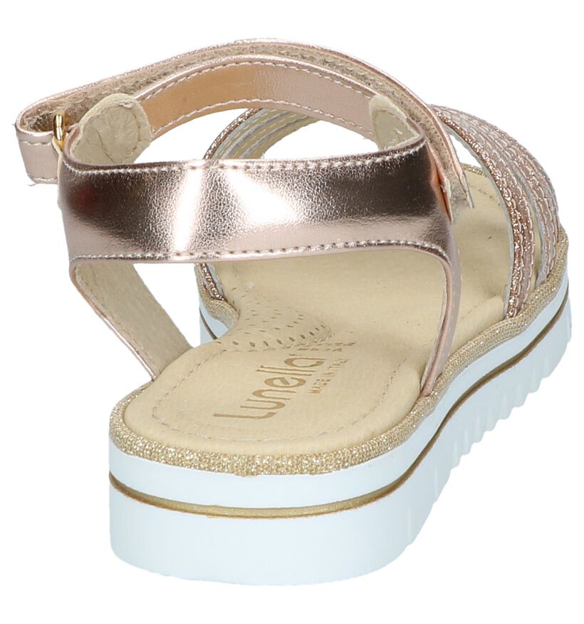 Lunella Sandales en Or rose en cuir (238979)