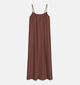 Vero Moda Vira Singlet Bruine Midi-Jurk voor dames (369403)