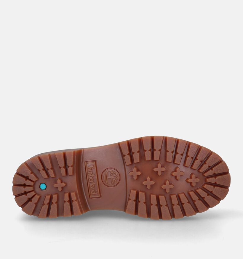 Timberland Stone Street 6IN WP Bottines en Camel pour femmes (328667) - pour semelles orthopédiques