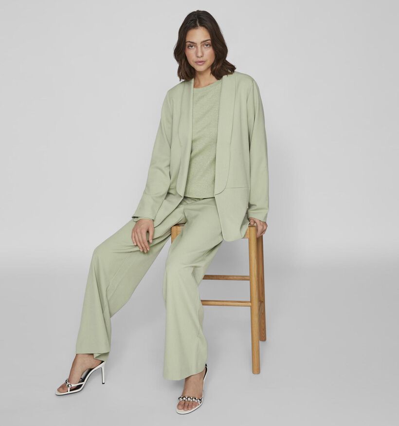 Vila Varone Blazer en Vert pour femmes (335480)