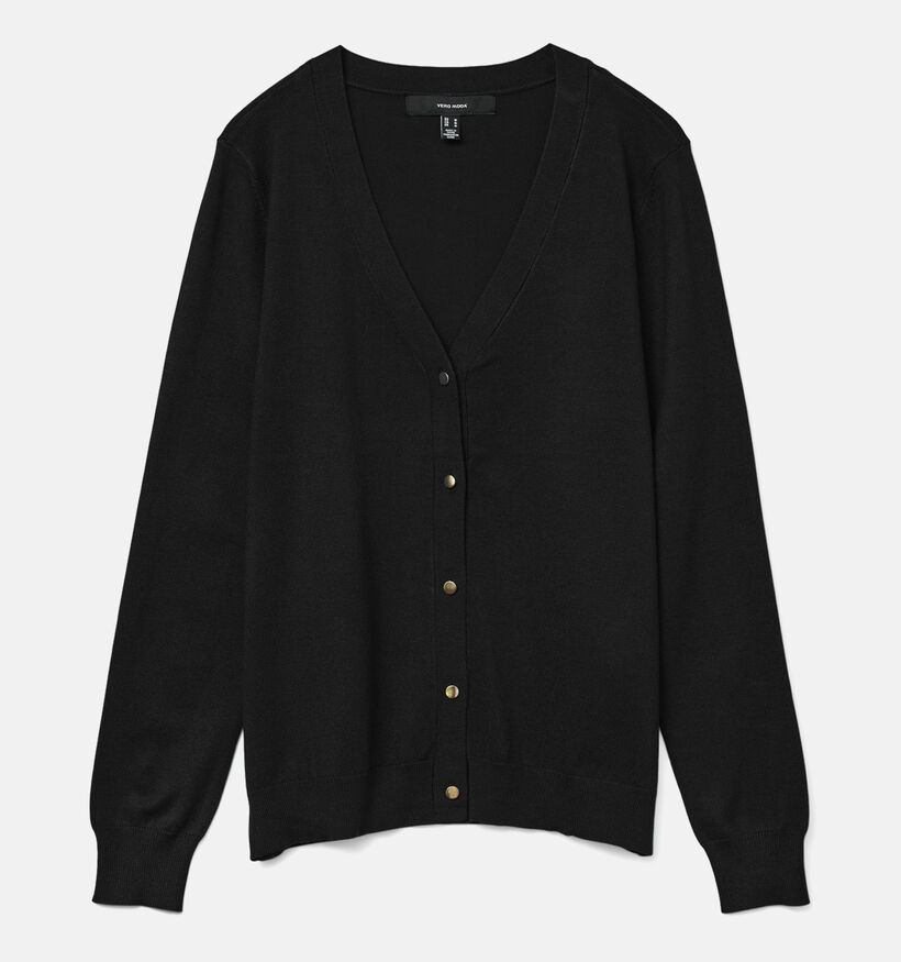 Vero Moda SILJE Zwarte V-Neck Pull voor dames (360092)