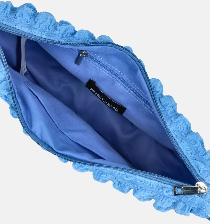 Pieces Finna Waffle Sac porté croisé en Bleu pour femmes (351091)