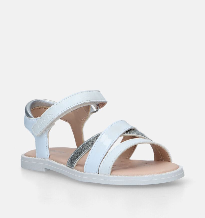 Geox Karly Witte Sandalen voor meisjes (337697)