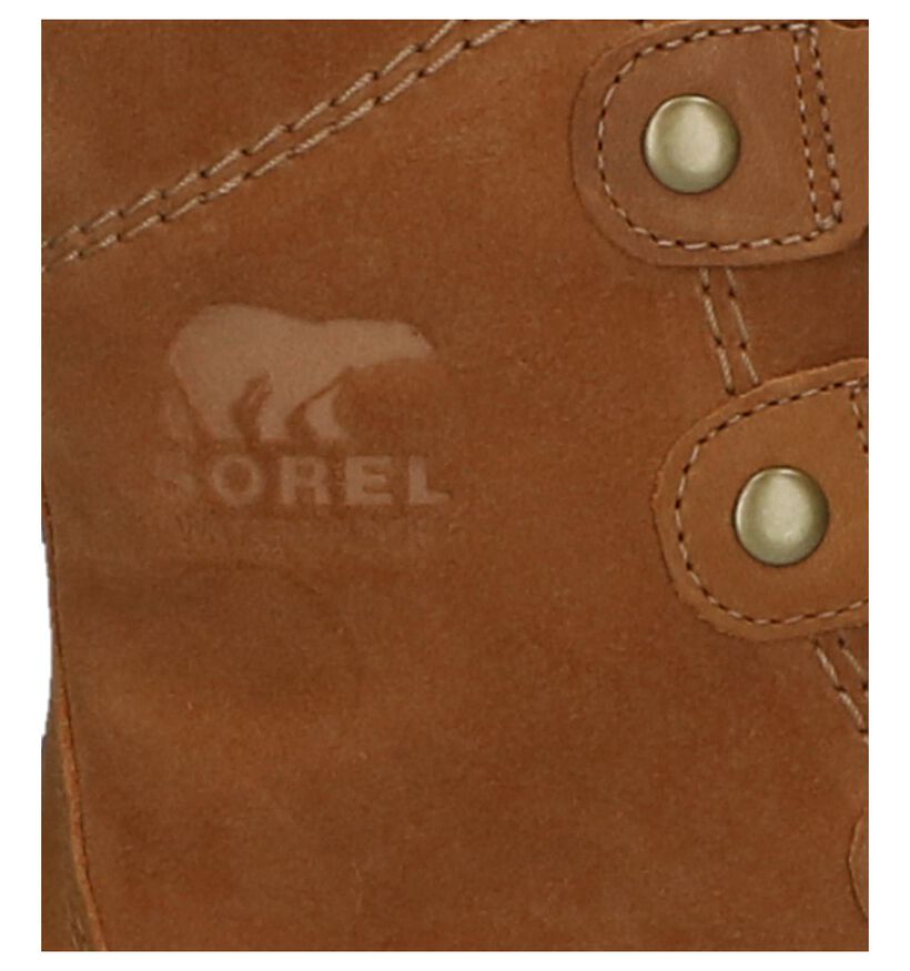 Sorel Bottes de neige en Cognac en daim (231101)
