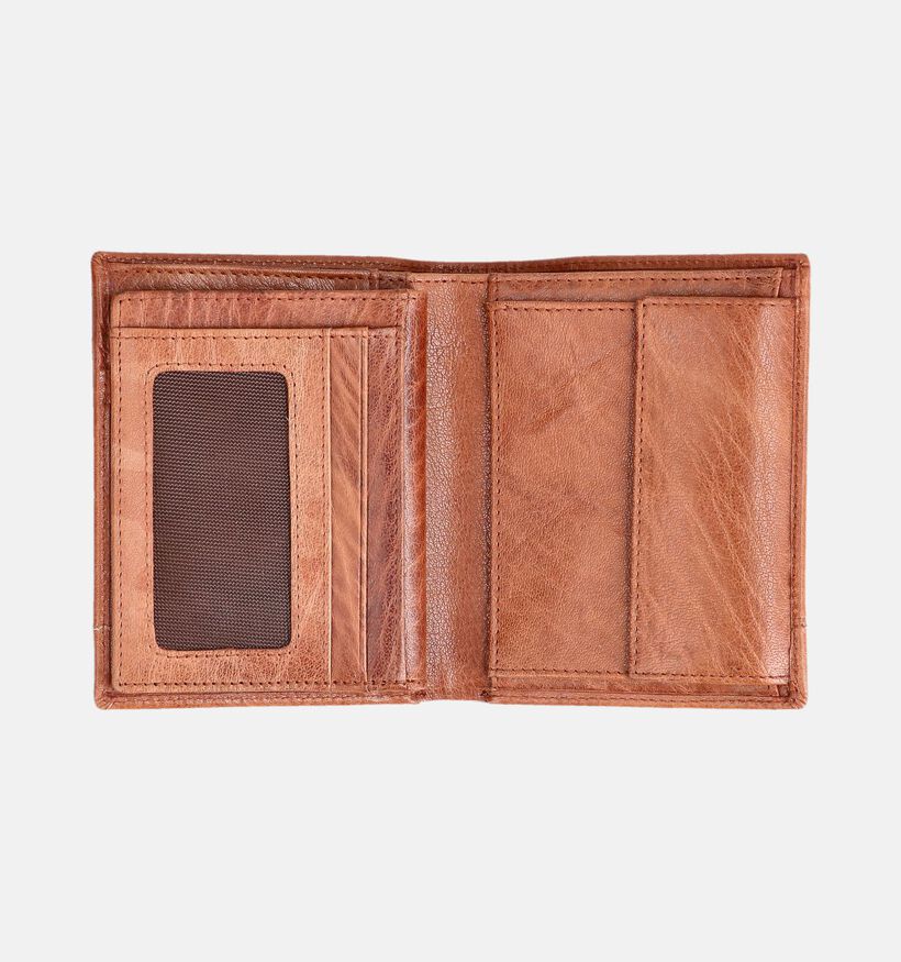Maverick Portefeuille en Cognac pour hommes (365802)