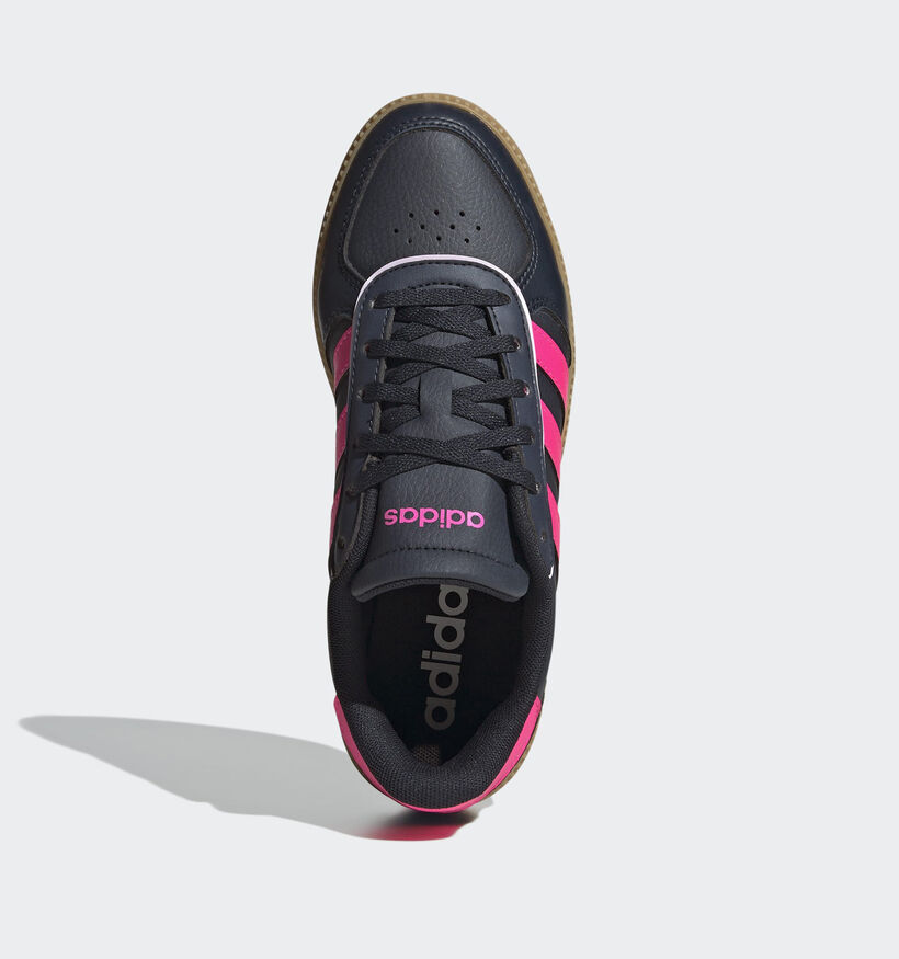 adidas Breaknet Sleek Blauwe Sneakers voor meisjes (365473) - geschikt voor steunzolen