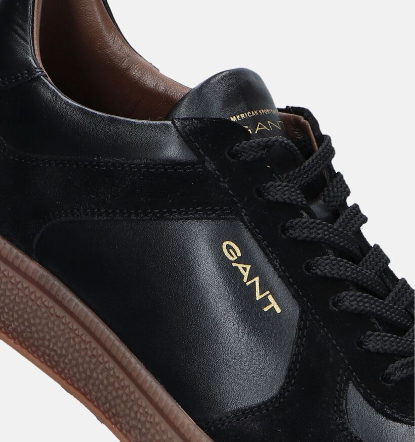 Gant Cuzmo Zwarte Veterschoenen voor heren (347807) - geschikt voor steunzolen