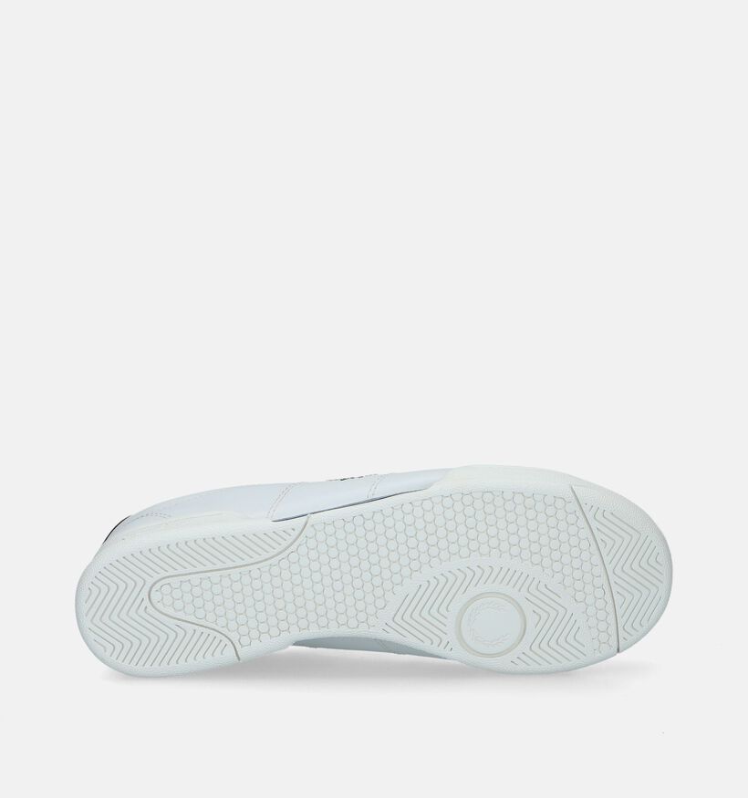 Fred Perry B722 Chaussures à lacets en Blanc pour hommes (336280) - pour semelles orthopédiques