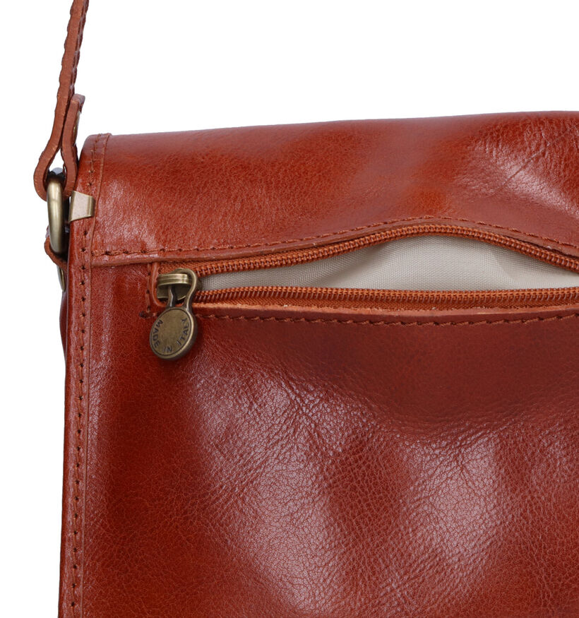 Time Mode Sac porté croisé en Cognac pour femmes (327481)