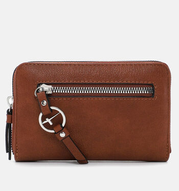Porte-monnaie cognac