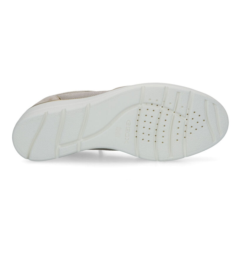 Geox Ilde Baskets en Taupe pour femmes (326647) - pour semelles orthopédiques