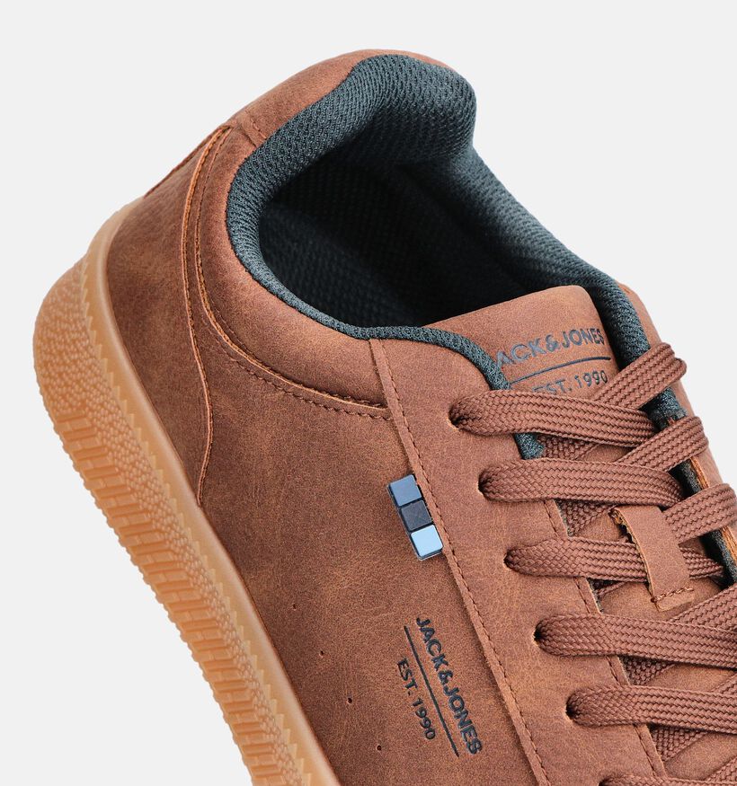 Jack & Jones Haven Tumble Cognac Veterschoenen voor heren (362880) - geschikt voor steunzolen