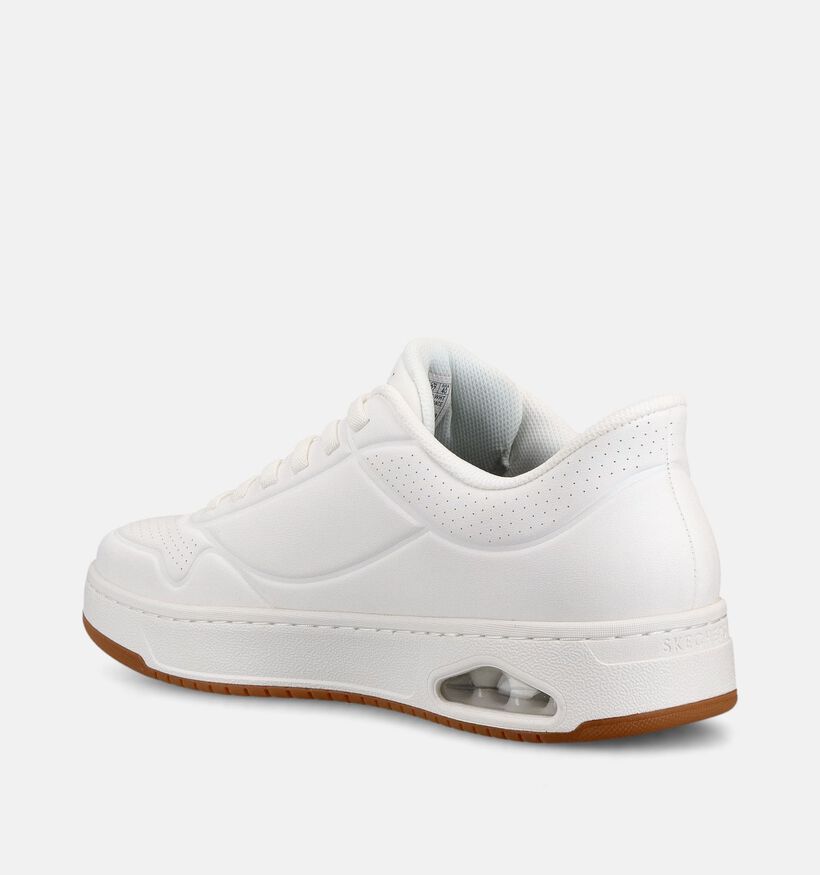 Skechers Slip-ins Uno Baskets en Blanc pour hommes (375643)