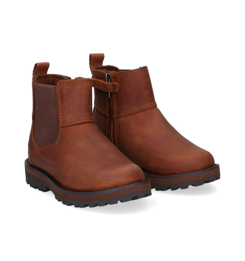 Timberland Courma Kid Chelsea Bruine Boots voor jongens (313039) - geschikt voor steunzolen