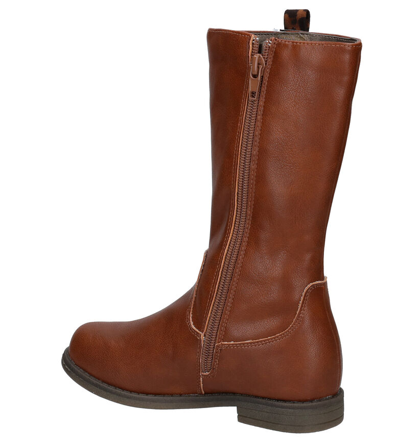 Sprox Bottes hautes en Cognac en simili cuir (291371)