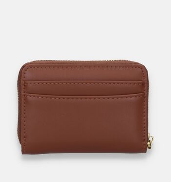 Laurent David Portemonnees Zwart/Cognac