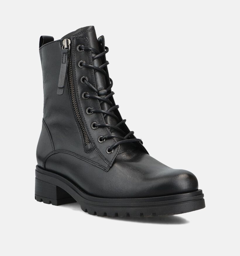 Gabor Boots à lacets en Noir pour femmes (363407) - pour semelles orthopédiques