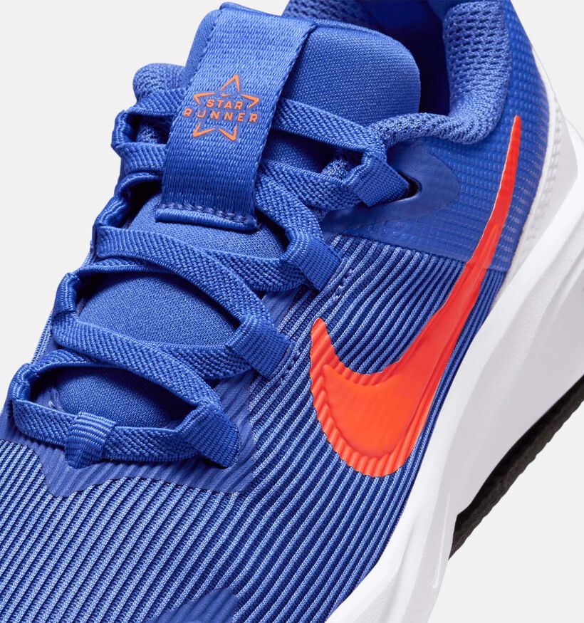 Nike Star Runner 4NN Baskets en Bleu pour filles, garçons (344719)