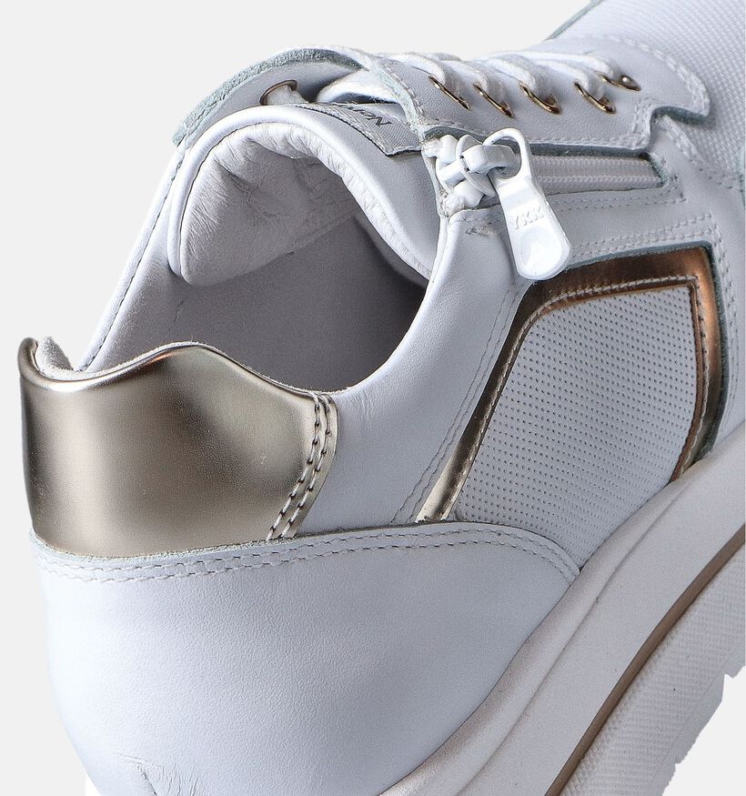 NeroGiardini Baskets en Blanc pour femmes (365680) - pour semelles orthopédiques