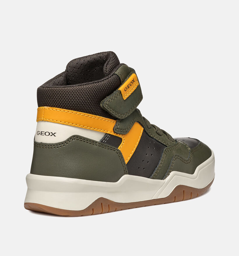Geox Perth Kaki Hoge schoenen voor jongens (344561) - geschikt voor steunzolen