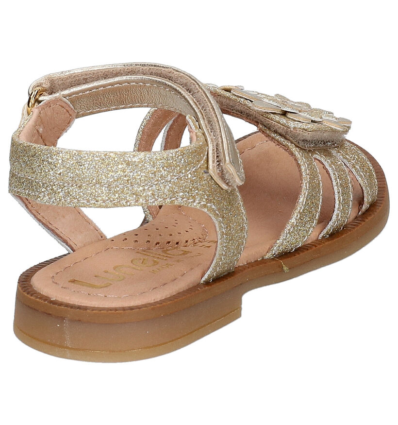 Lunella Sandales en Or en cuir (266652)