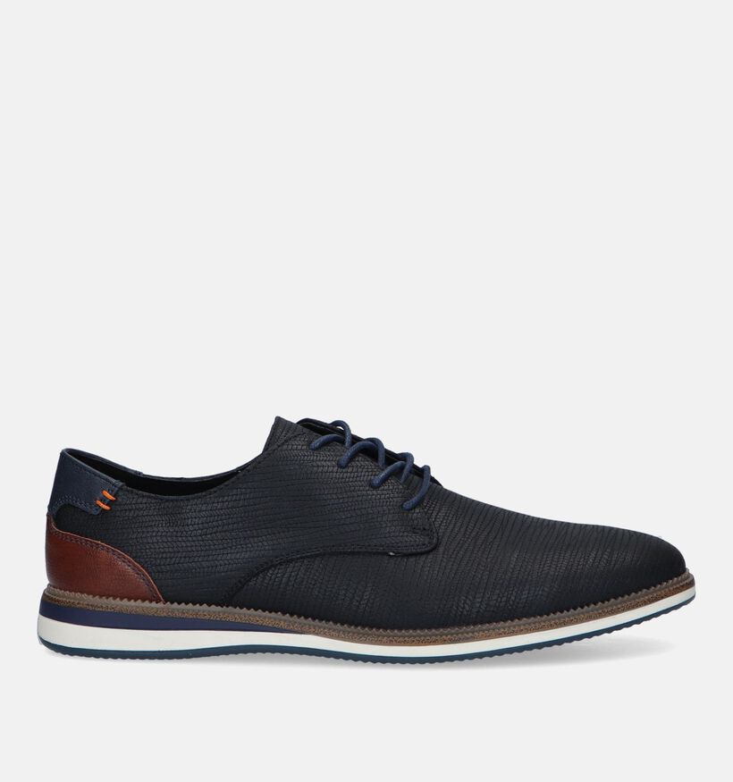 Lifestyle Chaussures à lacets en Bleu foncé pour hommes (330048)