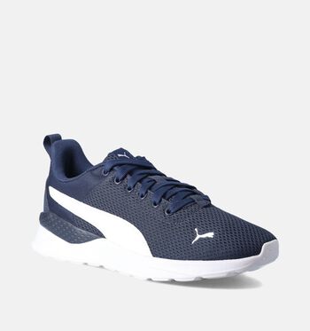 Puma Low Sneakers Zwart/Blauw