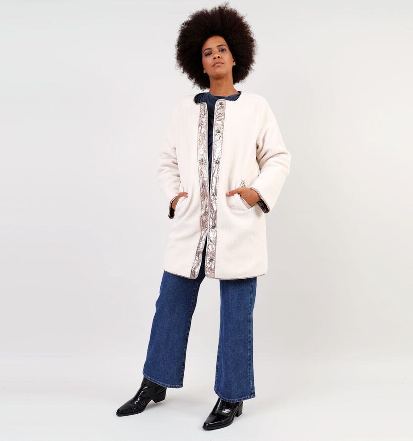 Rue Mazarine Houston Manteau matelassé en Or pour femmes (349275)